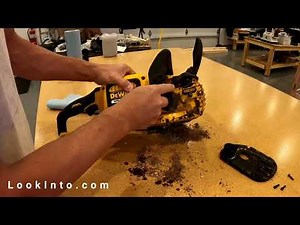 DeWalt Chainsaw Anti Kick Back Fix - How To Make A DeWalt Electric Chainsaw Stop Shutting Off