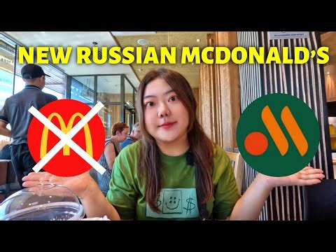 I Tried Russia’s Rebranded McDonald’s 🇷🇺 Better Than the Original?