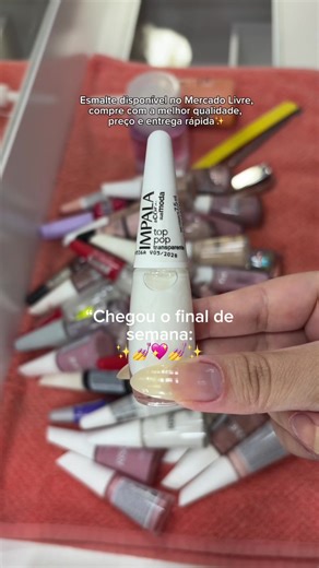 💅✨…Final de semana precisamos nos alinhar…🤭 Me siga para mais conteúdos assim💋 Esmalte disponível no @Mercado Livre ID: ADLAI4-6THS #MercadoLivre #MercadoLivreDasMaes #DiaDasMãesMercadoLvire #Descontos