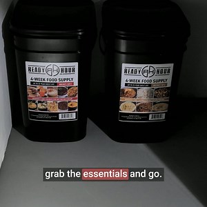 Don't wait for the next crisis. Prepare with our best-selling 4-week emergency food kit. Packed in the USA🇺🇸 & 25-year shelf life. | My Patriot Supply