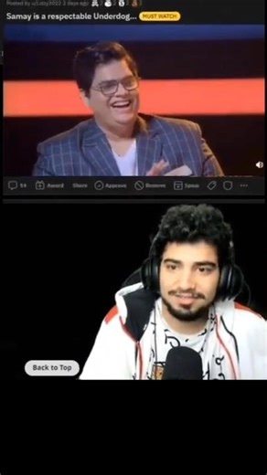 samay raina reacting to funny reddit memes #samayraina #funny