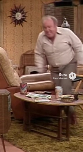 Archie Bunker Goes Completely OFF in 10 Seconds 😳🔥 Archie Bunker loses it in this chaotic parody short! Watch him snap, fling props, and rage in classic Rickomode style — pure over-the-top comedy. ⚠️ Disclaimer: This is a parody. Archie Bunker is a fictional character and this video is for entertainment purposes only. #ai #fypシ゚viral #fypシ #aivideo #Rickomode #ComedyShorts #Parody #foryoupageofficiall #fyp #sora #viral #viralvideo #sora #foryoupage
