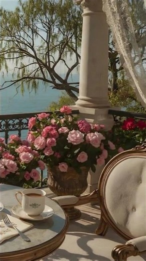 A peaceful spring morning by the sea... ‪@ambient.almanac‬ #shorts #spring #seaside