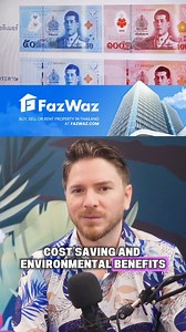 The Bank of Thailand will release polymer 50- and 100-baht notes on November 21, featuring longer durability, new security features, and tactile marks for accessibility. #ThailandFinance #BankOfThailand #ThaiBaht #PolymerNotes | The Thaiger