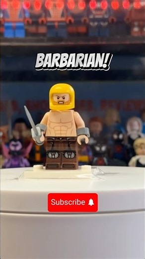 I made LEGO BARBARIAN from Clash Royale! #shorts