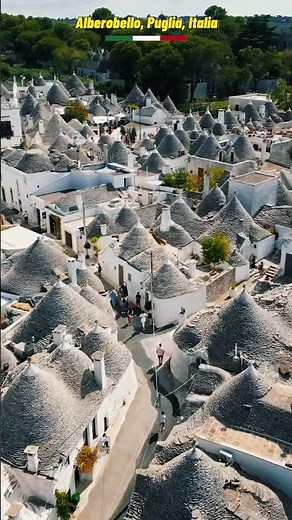 Alberobello 🇮🇹 | The Fairytale Trulli Village of Puglia | Magical Italy in 4K #italy #travel
