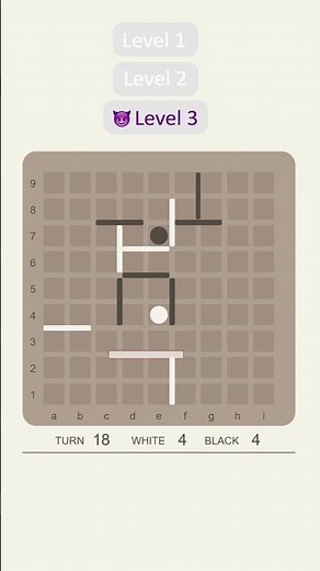 3 Levels of Quoridor