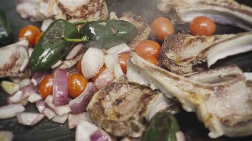 Ultimate Greek mixed meat plate... fire-grilled and full of flavor