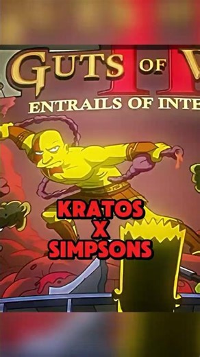 Kratos Once Appeared in The Simpsons?