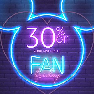 Just for our fans, save 30% across hundreds of fan favourites including collectibles, limited edition items and more! ❤️😍 https://bit.ly/3zh2If1 | Disney Store