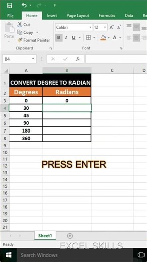 Convert Degree to Radian Easily | Degrees to Radians Formula Explained