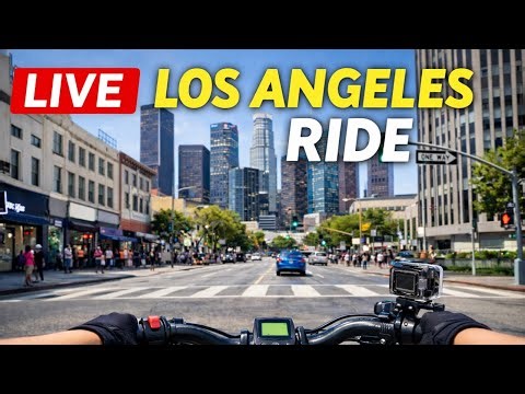 🔴 LIVE: Riding Through Downtown LA — What’s It Like Right Now?