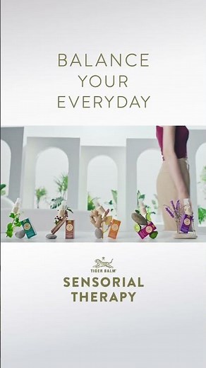 Tiger Balm Sensorial Therapy Bergamot 9:16 (15s)