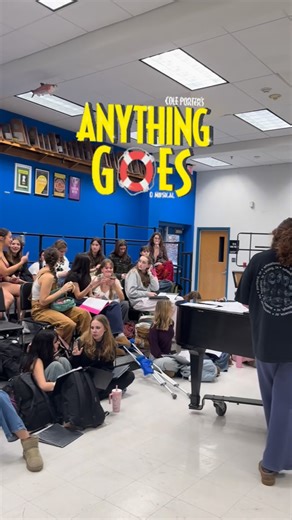 MacTheatre on Instagram: "Rehearsals have begun for our Spring Musical: ANYTHING GOES 🚢⭐️💙 be on the lookout for ticket sales! #anythinggoes #musicaltheater #theaterkid #theatretok #theater"