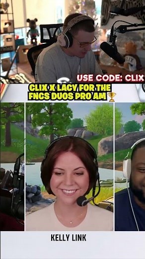Clix x Lacy for the FNCS duos Pro-Am 🏆