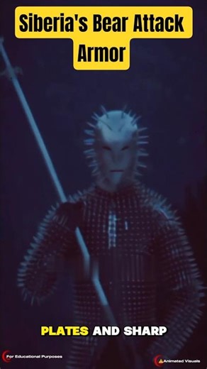 The Spike Armor: The Suit of Nails Hunters Wore to Survive Bear Attacks. #documentary#usashorts#fyp