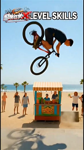 Next Level Bike Parkour Skills! #parkour #bikeskills
