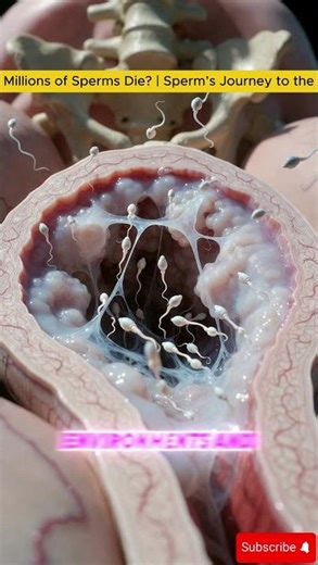 Why Do Millions of Sperms Die? | Sperm’s Journey to the Egg Explained