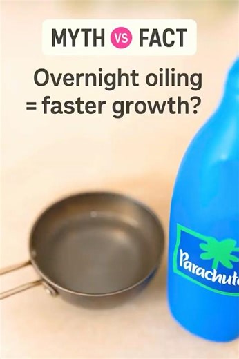 Myth vs Fact: Does Overnight Oiling Really Grow Hair Faster? 🌙💛