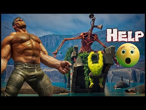 Marvel's Hulk vs Siren Head Fight EP123: Hulk vs Siren Heads Fight