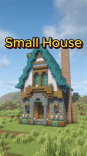 Minecraft medieval house build #minecraft #ideas #fyp #tutorial #minecraftbuilding #gaming #mc