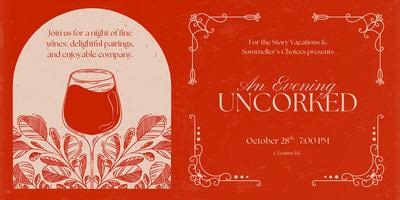 An Evening Uncorked : A Wine Tasting Experience
