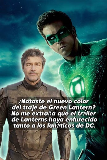 Nuevo traje de Green Lantern: Reacciones de los fans