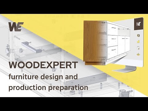 WOODEXPERT - 3D CAD software for furniture design and production preparation