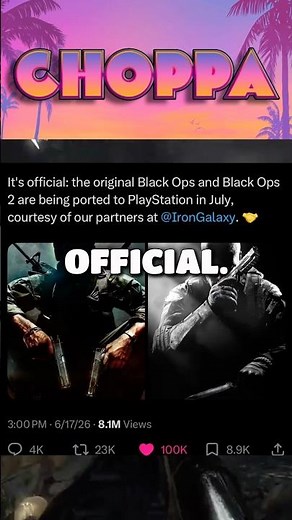 HOW TO PRE ORDER BLACK OPS 1 & BLACK OPS 2 PS5 PORTS #shorts #callofduty #cod
