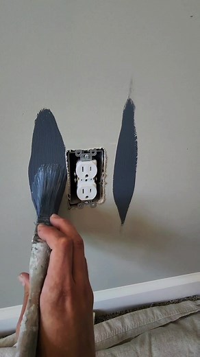 Painting without Switch Plate Cover - Outer Space Color