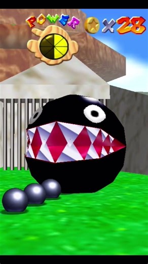 How to free the chain chomp and get a star ⭐️ in super Mario 64 (Switch 2)