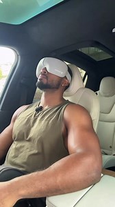 "The @Therabody SmartGoggles have been a great tool to help me be a better parent. How do you decompress?" – @gainsbygaines | Therabody