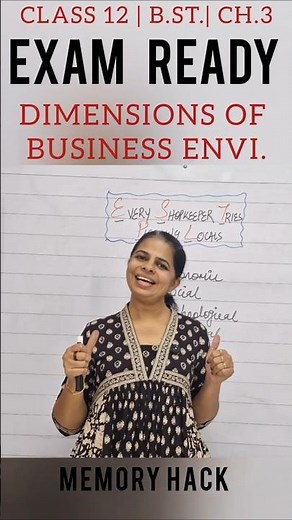 🔥 EXAM READY | Dimensions of Business Environment | Class 12 Business Studies