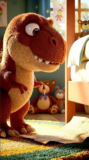 Rex the T‑rex’s Tiny Jungle Rescue! 🦖✨ | Dinosaur Cartoon for Kids #dinosaursforkids