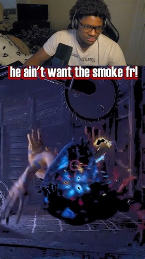 He couldn't keep up! [Look out for JoJo reference] (YT:Jojunie) #gaming #horror #anime #jojunie