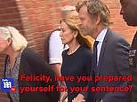 Felicity Huffman is finding out her sentence today