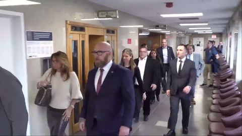 NYPD Officer Jonathan Diller’s widow attends Guy Rivera's murder trial