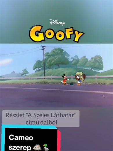 Kis cameo jelenet - Goofy (1995) - Donald és Mickey az autó pálya mellett stoppolnak - Imádom 😅 #Goofy #Goofy1995 #FilmRészlet #Rajzfilm #DisneyRajzfilm #DisneyFilmek #Szinkron #SzombathyGyula #HaumannMáté #GáspárAndrás #MagyarSzinkron #DisneyTikTok #MagyarTikTok