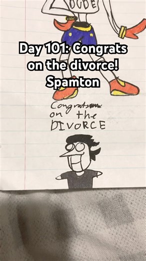 Day 101 of #ddoud :Spamton divorce cake #art #deltarune #tobyfox #drawing #fanart #undertale #fypシ