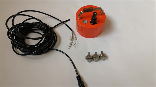 Factory Price 3C Geophone  Low Frequency High Sensitivity Three Component Geophone 2 Hz in Metal Land case Triaxial 2Hz