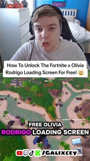 How To Unlock The Fortnite x Olivia Rodrigo Loading Screen For Free! 🤯