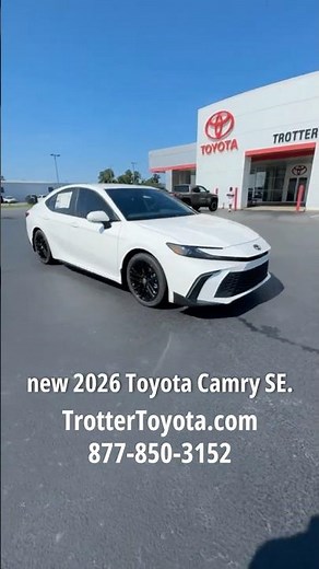 New 2026 Toyota Camry SE for Sale in Pine Bluff, AR | Trotter Toyota
