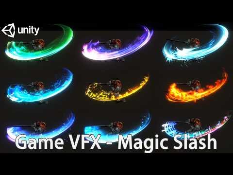 Unity Game VFX - Magic Slash(Tutorial)