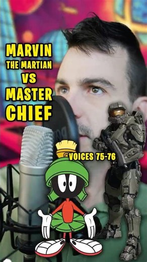 Marvin Martian VS Master Chief | Voice Impressions