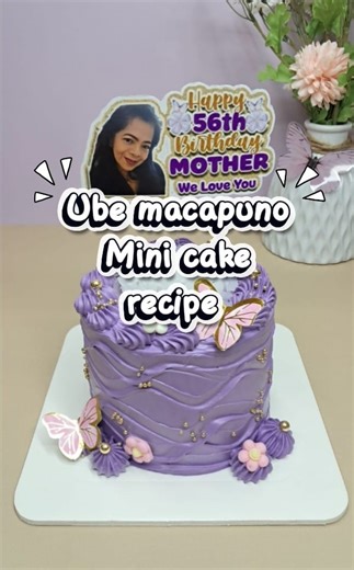 Ube macapuno Mini cake recipe Edited:Sorry I forgot For Wet Ingredients: Please add 1/2 Tablespoon Ube Flavourade #Ubemacapunocake #minicakerecipe #fbPageFollowers #everyonehighlightsfollowers #highlightseveryonefollowers2025 | Homebaker Mom in Macau