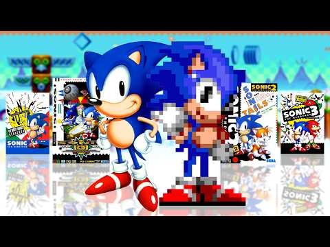 If Classic Sonic's sprites were consistent