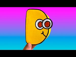 Paper Craft | Hktito SPANISH Alphabet Lore D