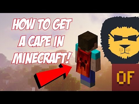 How To Get A Cape In Minecraft! | Minecraft 1.18.1