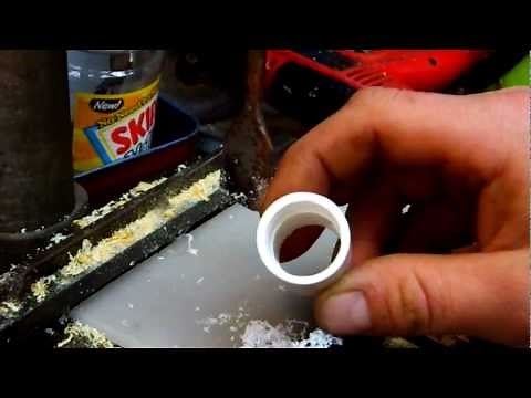 PVC Pipe Reaming ( enlarging the inner diameter)