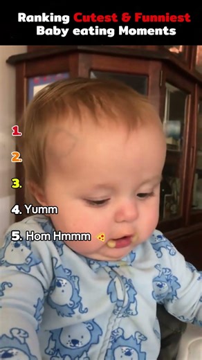 Ranking Cutest & Funniest Baby eating Moments